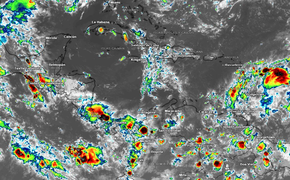 DANA e intensa onda tropical traerán fuertes tormentas a la región